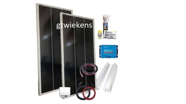 Bente Solarset-6 2x170Watt +Victron MPPT 100/30 10100725
