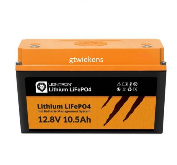 LIONTRON LiFePO4 12,8V 10,5Ah LX BMS back-up accu 10350000