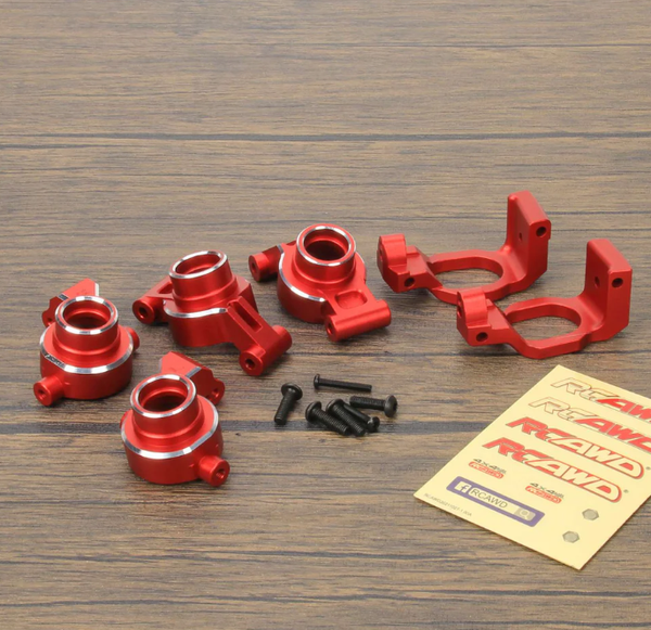RCAWD Maxx Steering Caster Blocks Hub Carrier Set