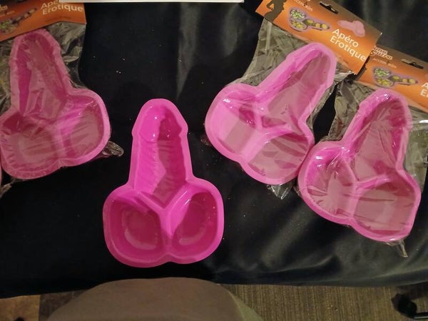 Hot Pink Penis Candy Trays