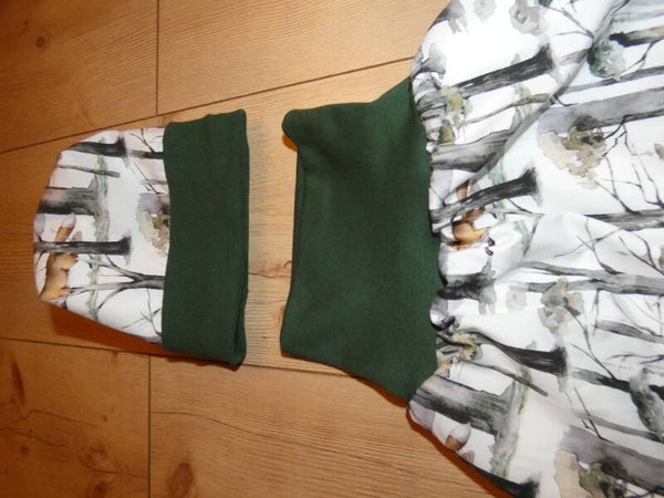 Adebar Set 3 Strampelsack mit Mütze 50-68