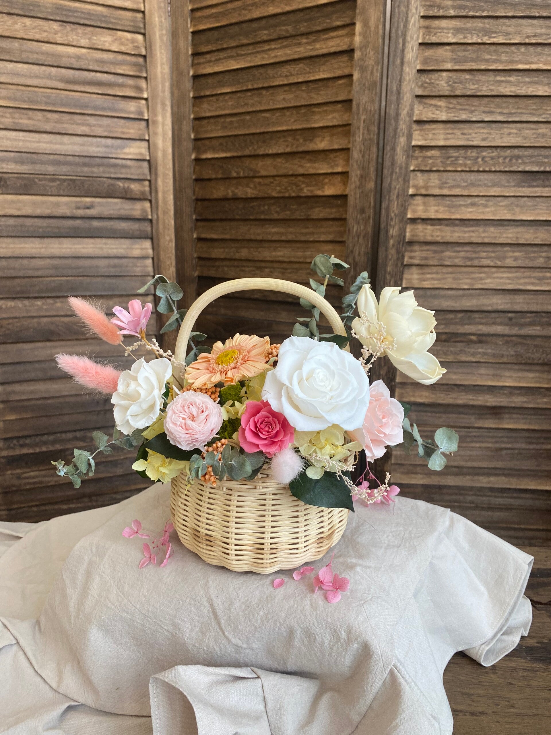 Floral Basket Arrangement