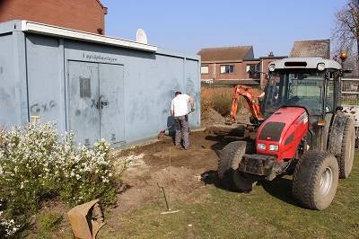 verwijderen van het groen