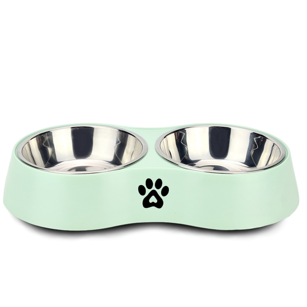 Dubbele Voerbak Groen