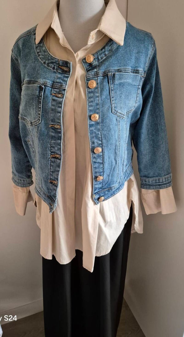 Veste en jean