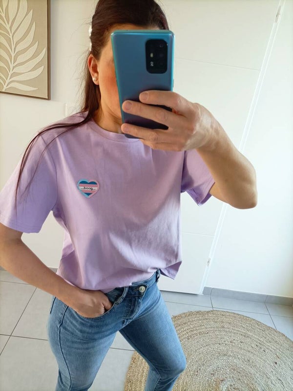 Tee shirt lilas