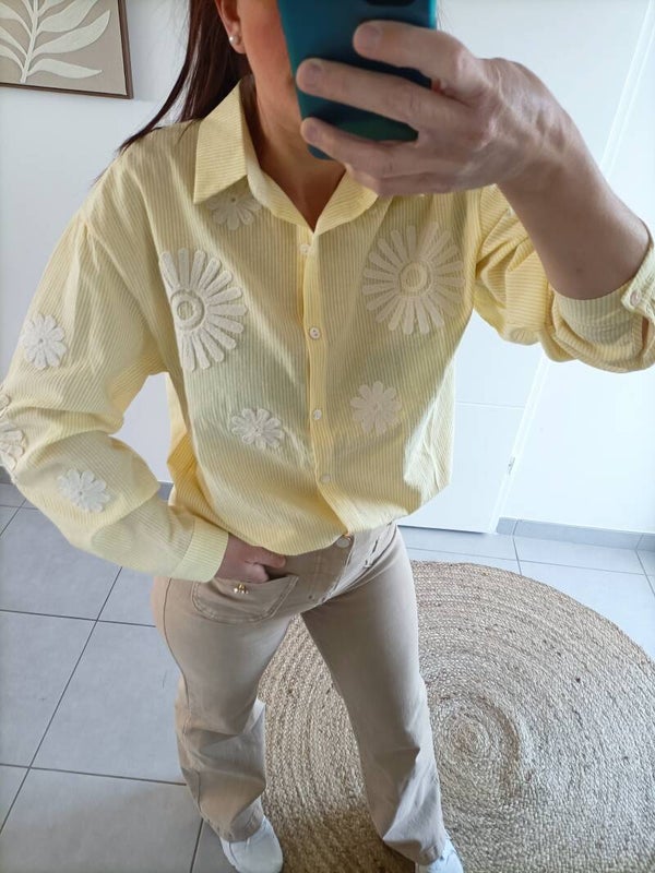 Chemisier jaune