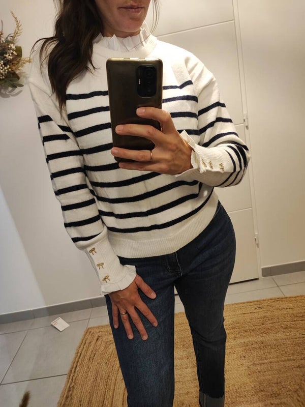 Pull Marinière "la Marine"