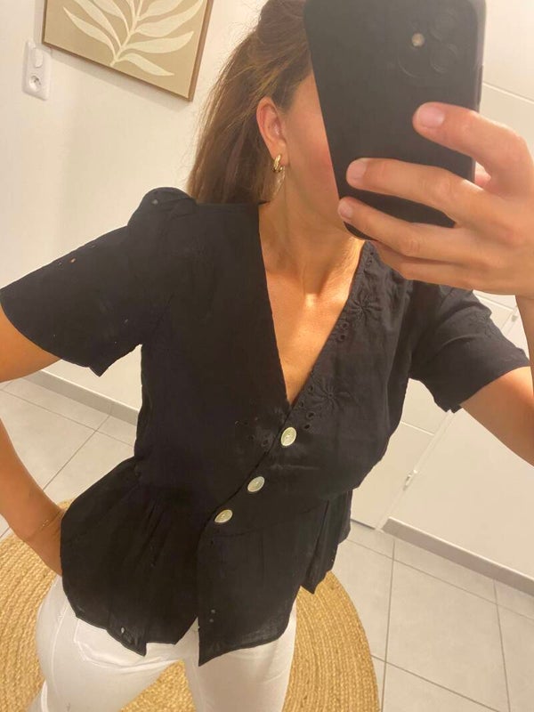 Blouse manche courte