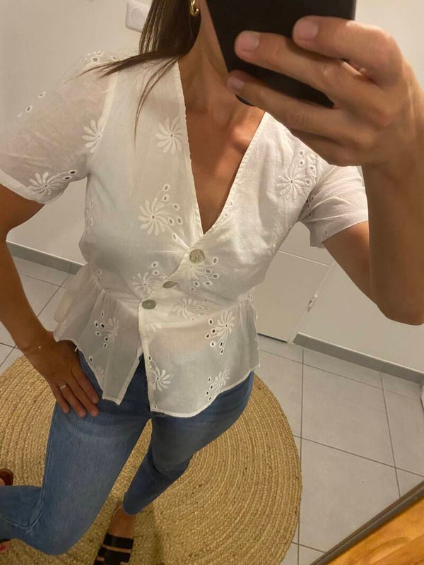 Blouse manche courte