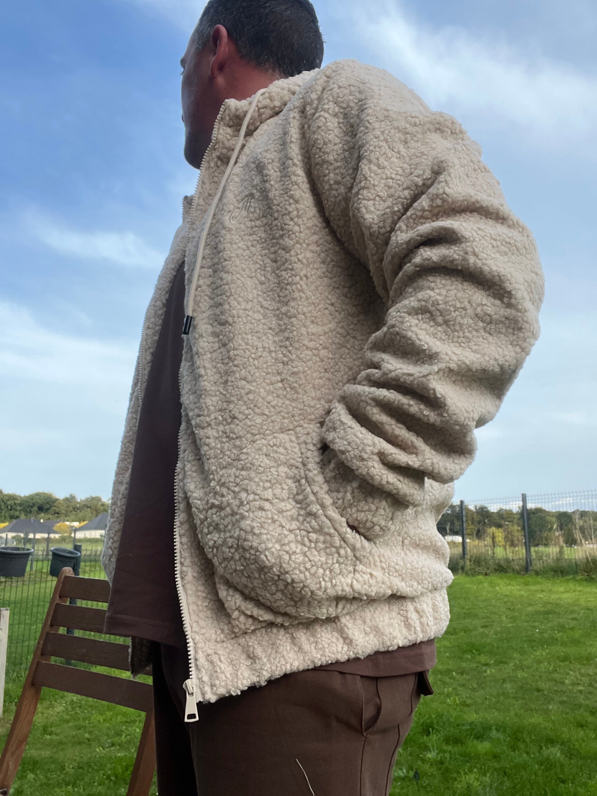 Veste moutonné doublé