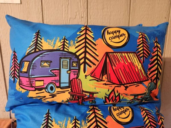 Happy Camper travel pillow