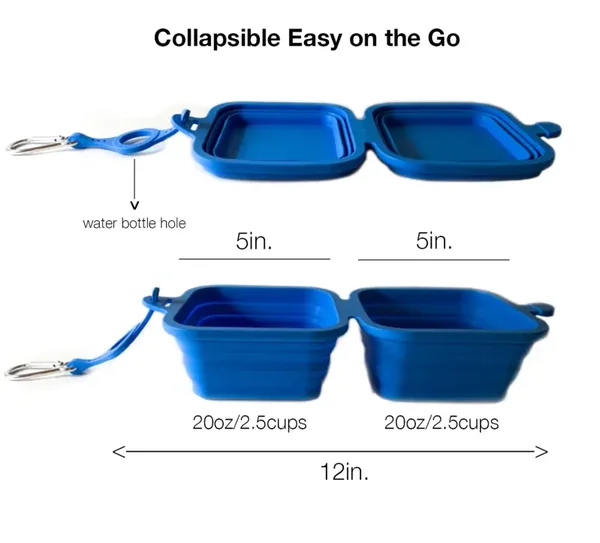 Collapsable Pet Dish