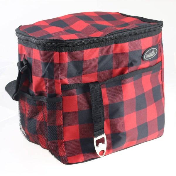Plaid 18 Can Soft Sided Cooler