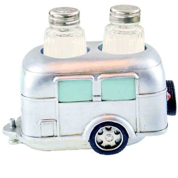 Salt and Pepper Vintage Camper Holder