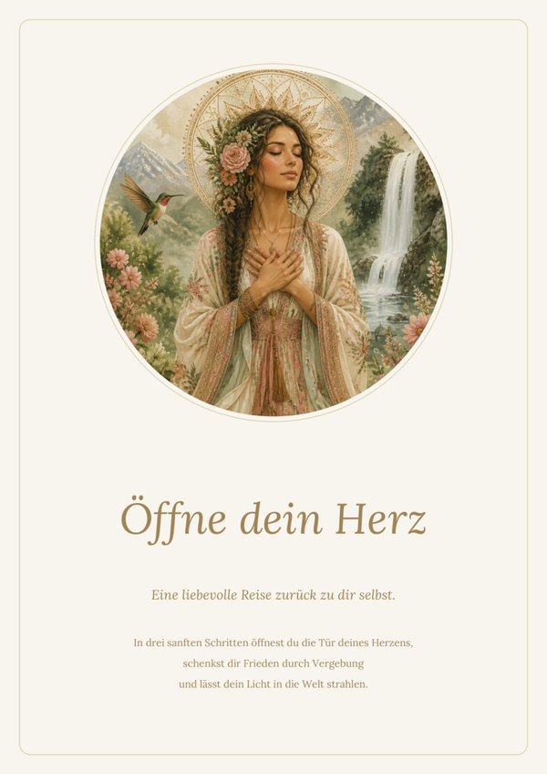 Öffne dein Herz – Geführte Reise als PDF
