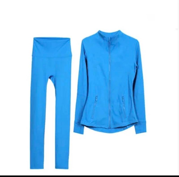 Lululemon jacket and leggings set