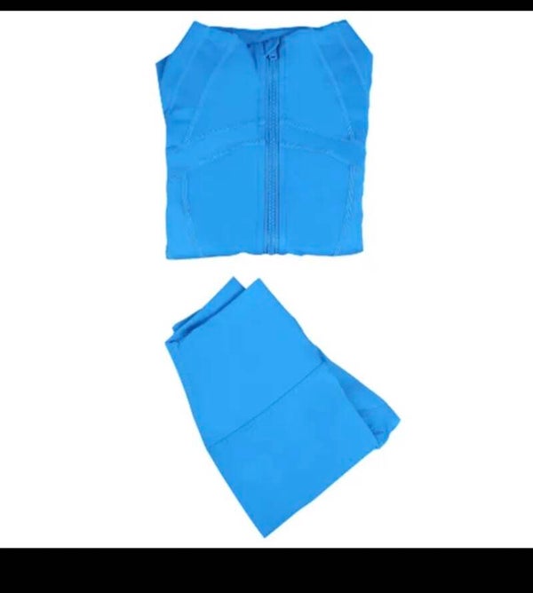 Lululemon jacket and biker shorts set