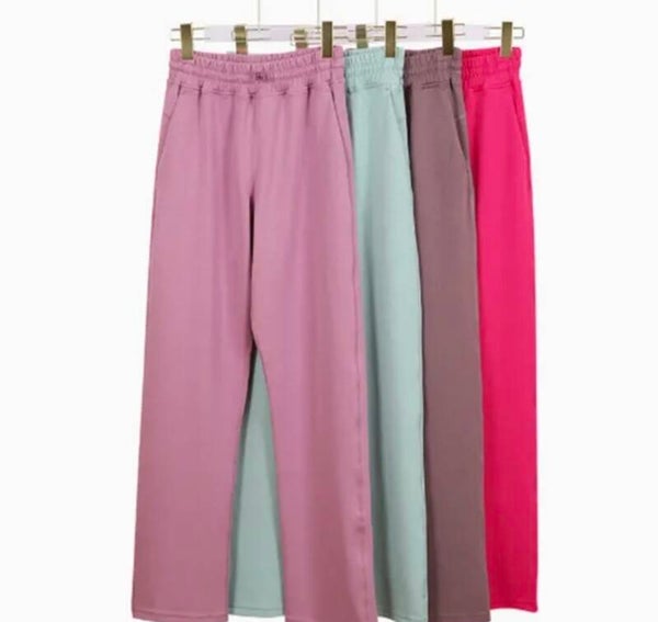 Lululemon wide leg sweatpants