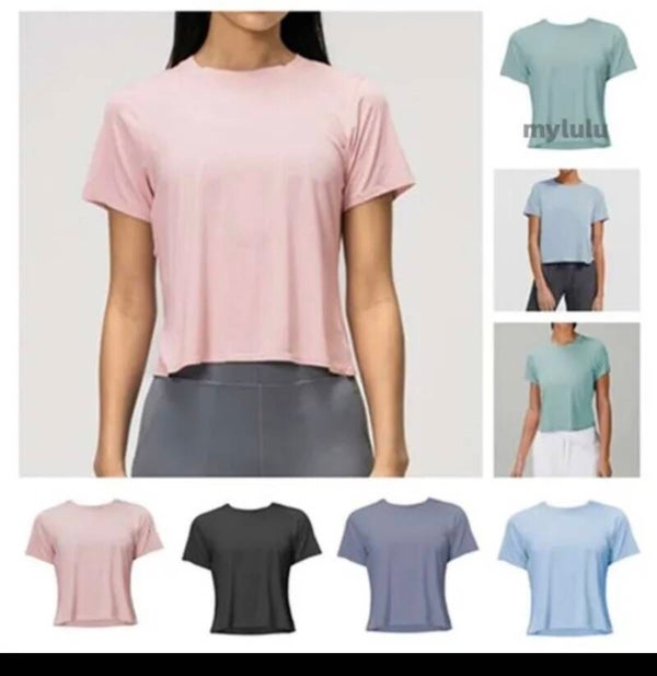 Cropped Lulu shirts