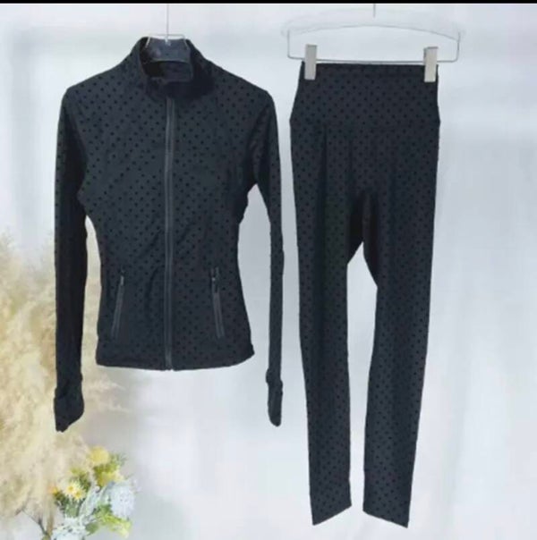 Lululemon polka dot sets