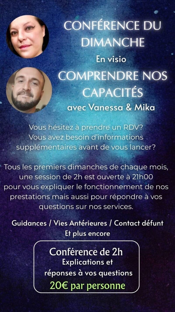 Conférence Mickael et moi