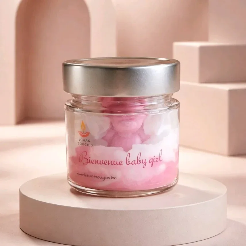 Bougie gourmande Bienvenue Baby Girl