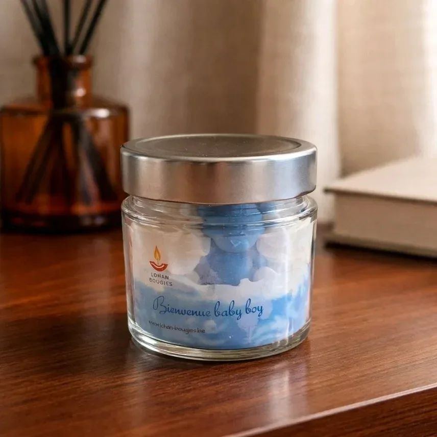 Bougie gourmande Bienvenue Baby Boy
