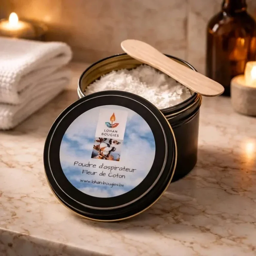 Poudre d'aspirateur Fleur de coton