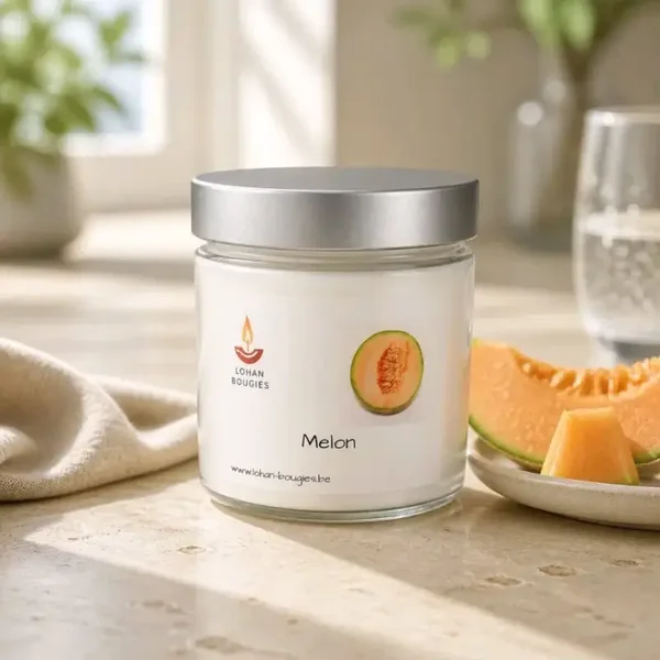 Bougie parfumée melon