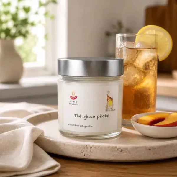 Bougie parfumée Thé glacé pêche