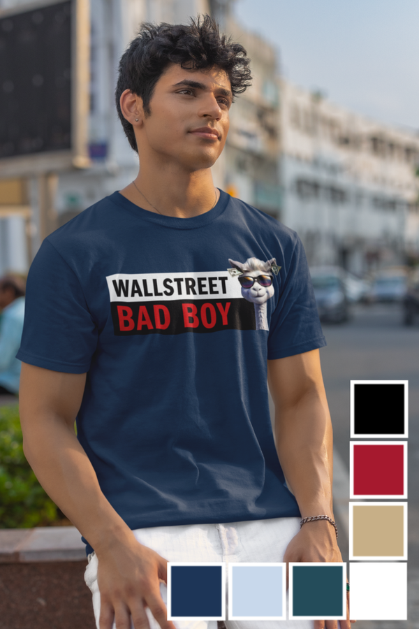 T-SHIRT WALLSTREET BAD BOY MEN