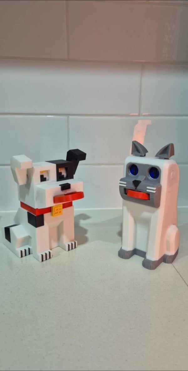 Cat and Dog money box