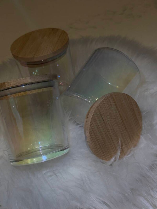 Lavender scented candle