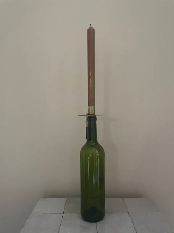kandelaar voor fles goud