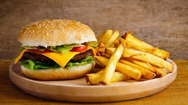 Burger frites