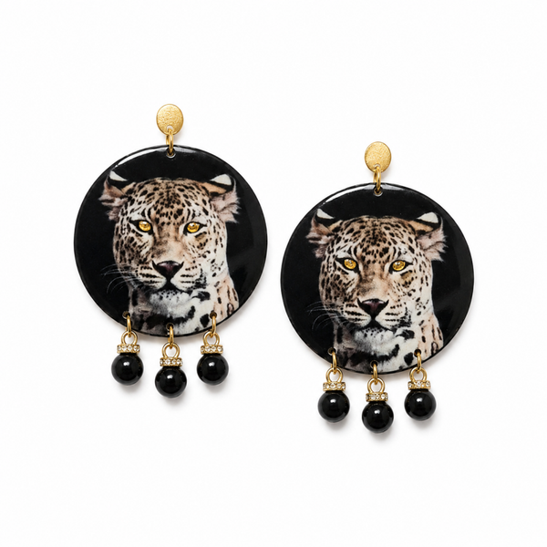 Savage Elegance Statement Earrings