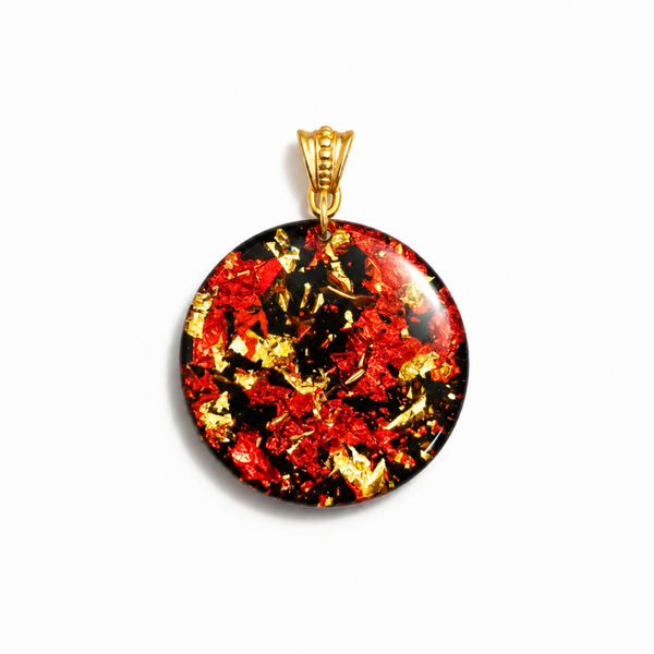 Scarlet Ember Pendant