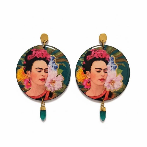Frida Bloom Statement Earrings
