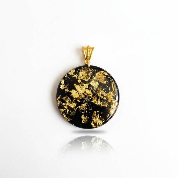 Noir Gold Fragment Pendant