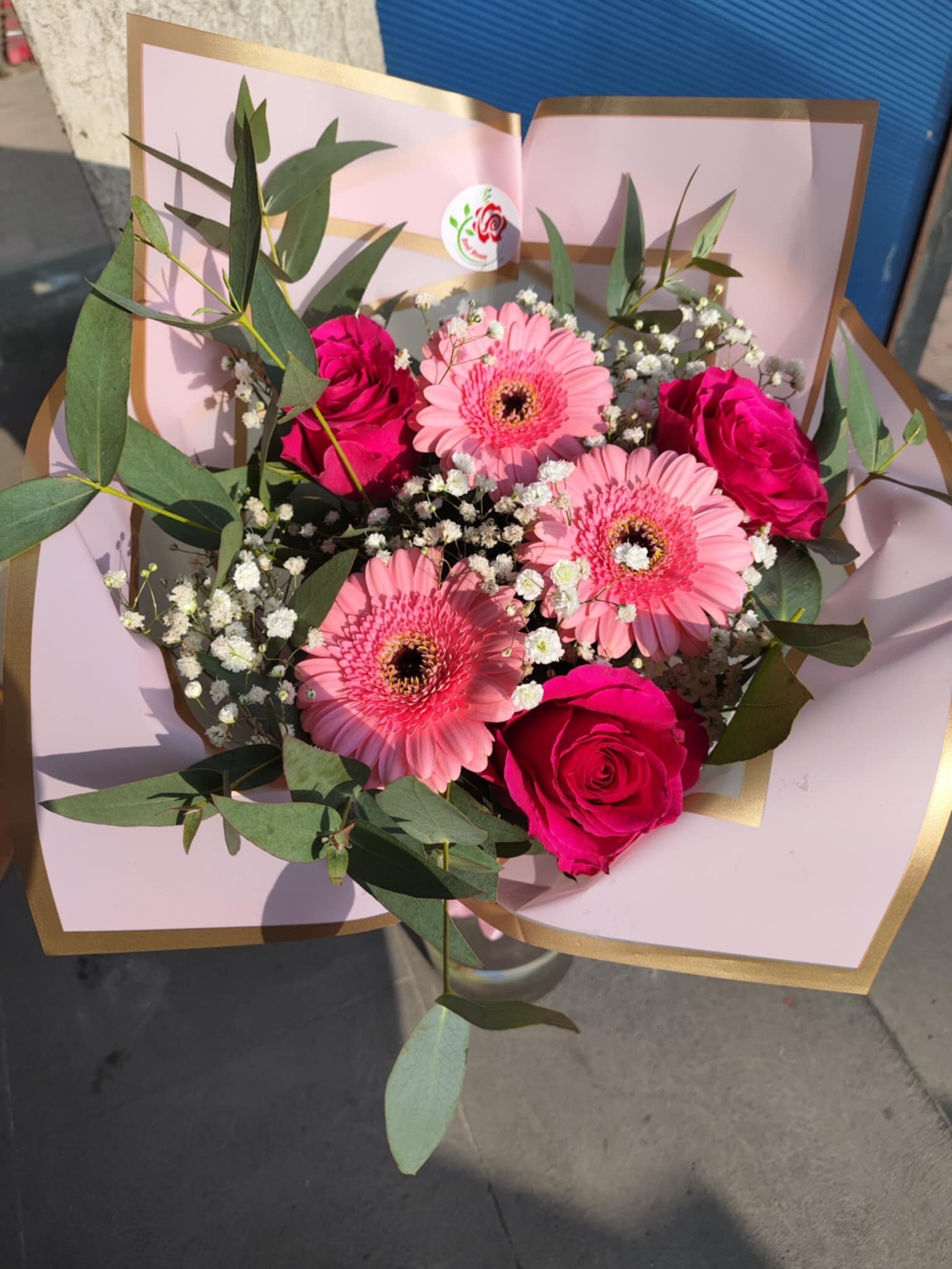 ვარდისფერი თაიგულები 35 GEL