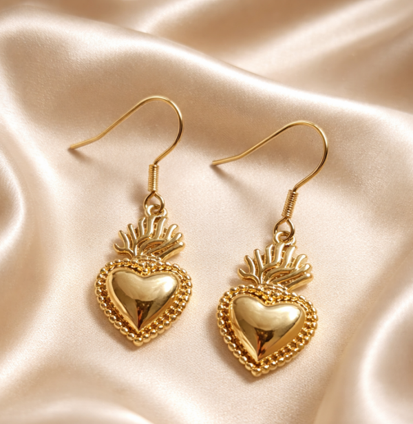 Petites boucles "Sacré coeur"