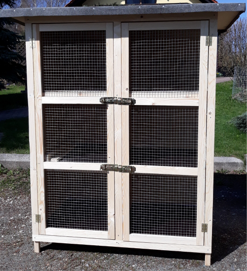 Kaninchenstall SW 135 Ansicht vorn