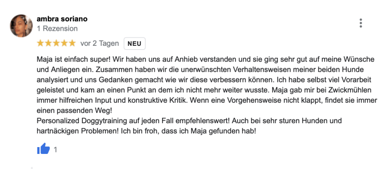 Kundenbertung von myBusiness