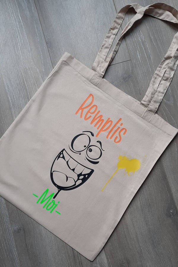 Tote Bag "Remplis Moi"