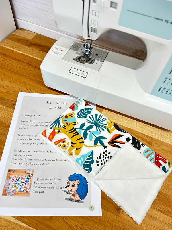 Tuto PDF à Télécharger " Serviette de table "
