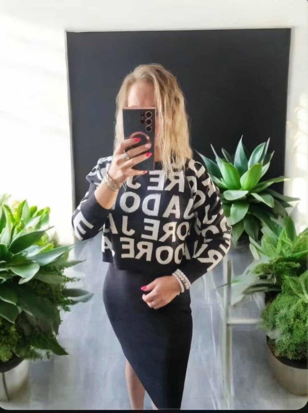 Ensemble JADORE NOIR CLAIR