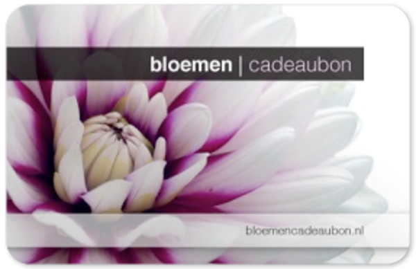Bloemencadeaubon € 125.00
