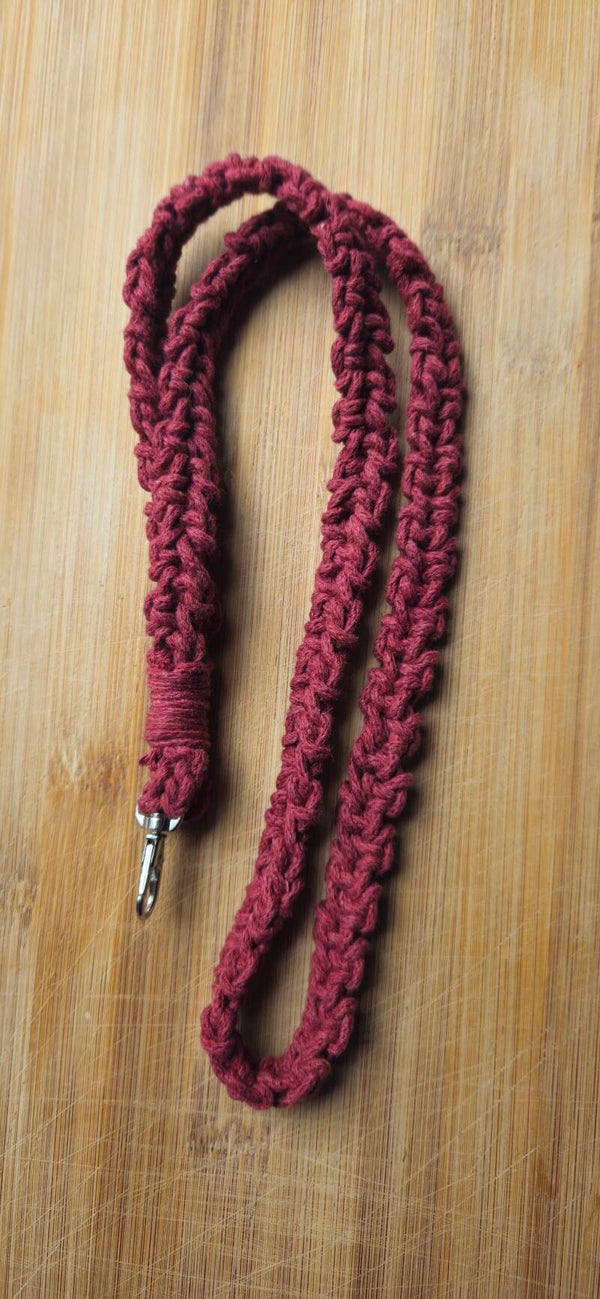 Keycord Lang, roodbruin