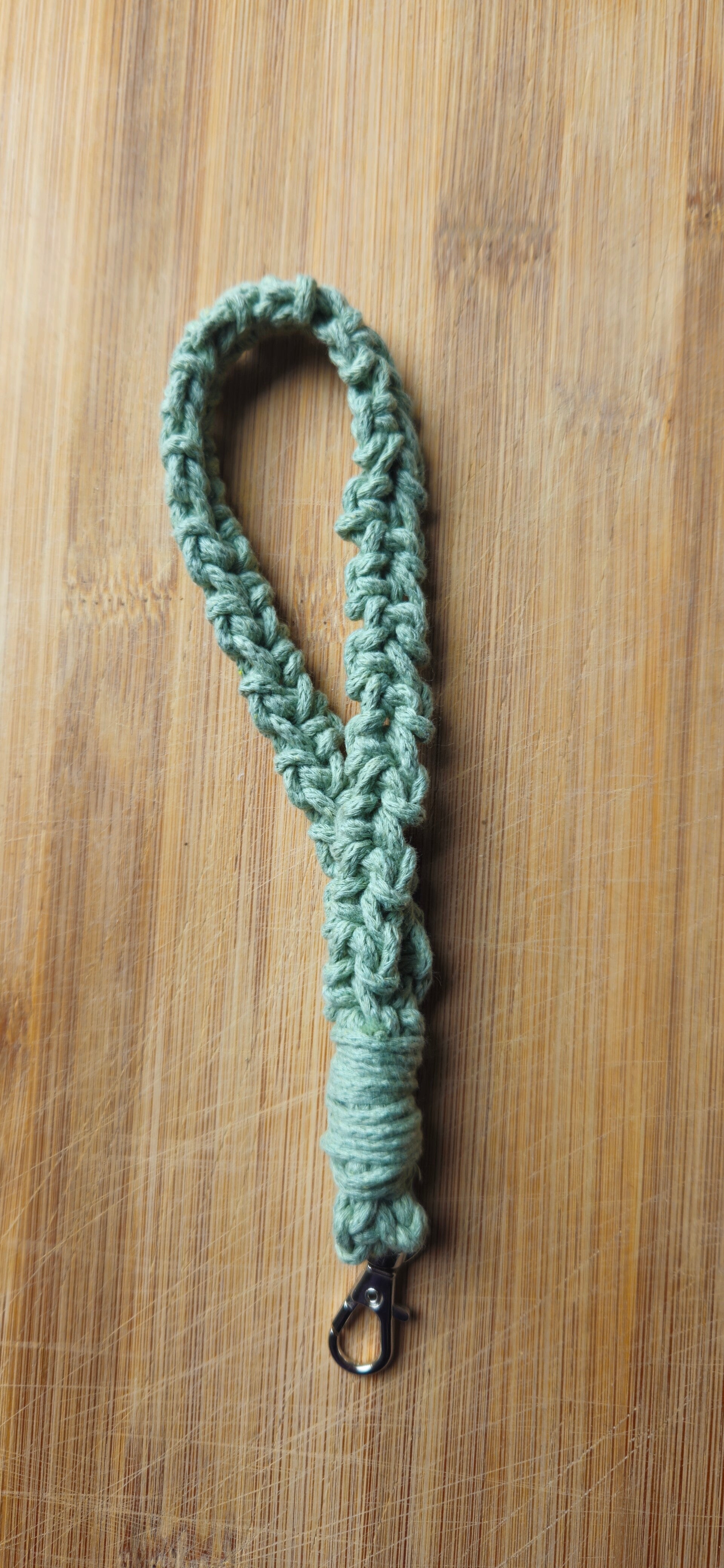 Pols Keycord, licht groen